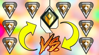 Valorant: 4 Bronze VS 4 Bronze, BUT Radiant Player Switches Teams EVERY ROUND!