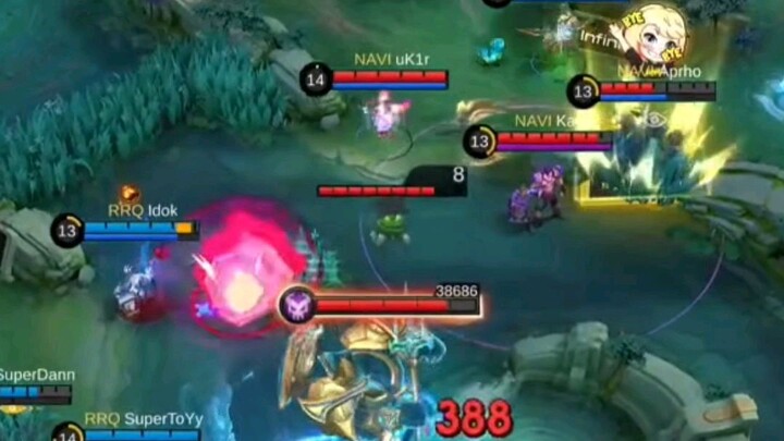 Moment kocak RRQ superToyy