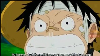 sad momen luffy