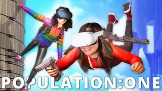 This Is POPULATION: ONE! Cross-Play Battle Royale (Oculus Quest 1 + Quest 2 Gameplay)