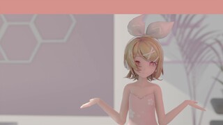 [MMD/Kagemune Bell/Fabric Solution] DUMB DUMB put on big sister's clothes 4K test