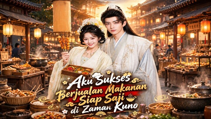 {INDO SUB} Wu Jialu & Wang Minghe ~ Aku Sukses Berjualan Makanan Siap Saji di Zaman Kuno