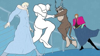 ฉากที่ถูกลบจาก Frozen: A Sisterly Feud
