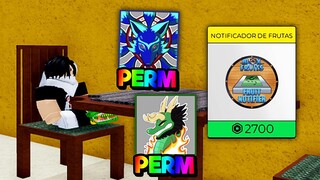 TROCA DE KITSUNE PERM, DRAGON PERM E NOTIFICADOR DE FRUTAS NO BLOX FRUITS