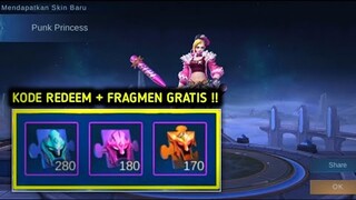 KODE REDEEM ML CARA DAPATKAN SKIN & FRAGMEN CEPAT DAN BANYAK MOBILE LEGEND TERBARU