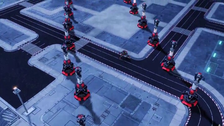 [Siaga Merah 3] Kehidupan sehari-hari apresiasi layar robot horor