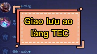 Giao lưu ao làng. 😀