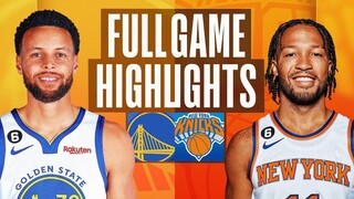 WARRIORS vs KNICKS FULL GAME HIGHLIGHTS | November 18, 2022 | Warriors vs Knicks Highlights NBA2K23