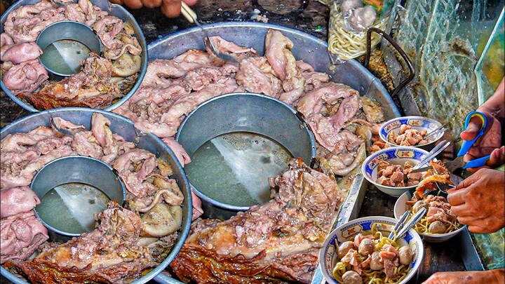 PULANG DARI WARUNG AUTO CENAT CENUT,, BANJIR KOLESTEROL// bakso babat usus pak Tomo Salatiga