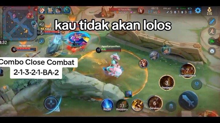 Combo dasar Lian Po untuk War