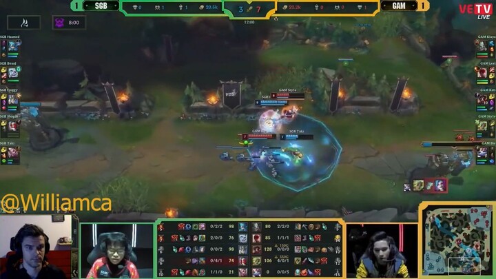 Trận đấu kinh điển giữa GAM và SGB phần 2 #game