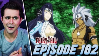 "SHE PULLED OUT THE TRUMP CARD" Fairy Tail Ep.182 Live Reaction!