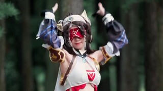 رقصة دينغ دينغ دونغ~ ولكن مع أصل موكا من سوما عن قرب جدًا!