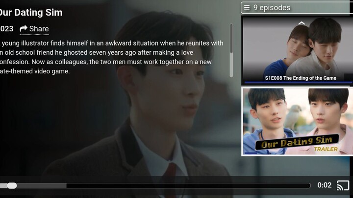 Our Dating sim 😍😍💕