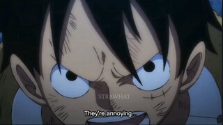 Luffy uses Conqueror Haki in Udon