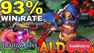 Aldous 93% Win Rate Build- Top 1 Global Aldous by Shadow T1ss- Mobile Legend