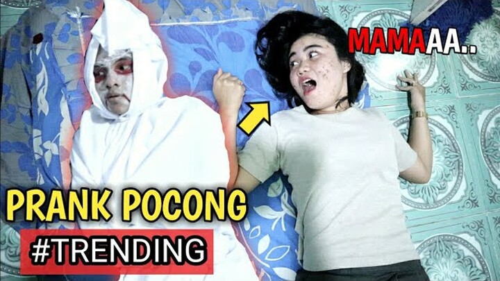 PRANK P0CONG! PAS TIDUR DIA SAMPE KETAKUTAN..