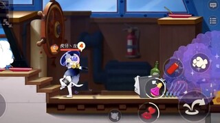 [Trò chơi di động Tom và Jerry] Phải mất 6 phút rưỡi để đẩy miếng phô mai cuối cùng, con mèo cái thự