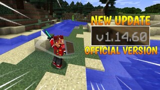 NEW UPDATE !!! MCPE V 1.14.60 OFFICIAL - ADA YANG BARUUU ? MO'BENDS ?😱