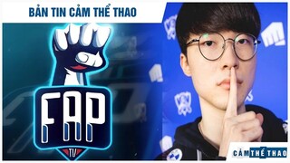BẢN TIN THỂ THAO | FAP ESPORTS GIẢI THỂ, FREE FIRE BẮT TAY BIEBER, FAKER BỰC MÌNH 'ĐỔ LỖI' ĐỒNG ĐỘI