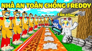 TÔ GÀ THỬ THÁCH 24H XÂY NHÀ SIÊU AN TOÀN CHỐNG 1000 GLAMROCK FREDDY TRONG MINECRAFT