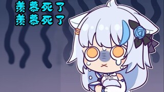 【艾尔莎】大白猫：羡慕死了羡慕死了羡慕死了！