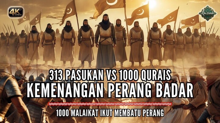 Awal Kemenangan Islam _ Perang Badar 313 Pasukan Muslim Melawan 1000 Quraisy!