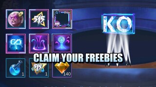 CLAIM YOUR 515 FREEBIES TODAY - FREE RECALL, HERO AND ELIMINATION EFFECTS IN MOBILE LEGENDS