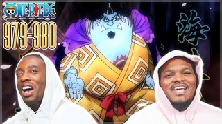JIMBEI HAS RETURNED! OP - Episode 979 - 980 | Reaction