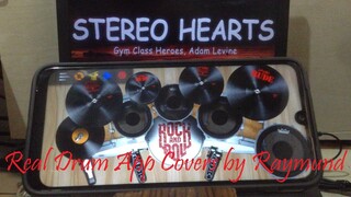 GYM CLASS HEROES - STEREO HEARTS - FT ADAM LEVINE | Real Drum App Covers by Raymund