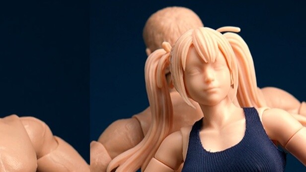 Handsome men and beautiful women! CFTOYS CRAZYFIGURE 1/12 6-inch DIY toy model figures for men and w