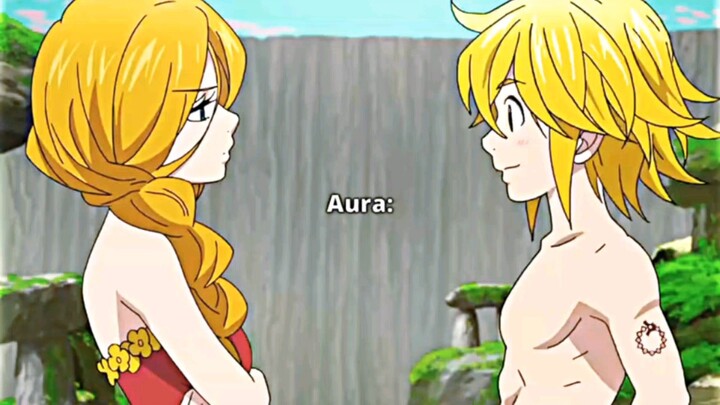 SEPULUH PERINTAH MERASAKAN AURA MELIODAS. 😱🔥