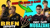 KAIRI FANNY CORE with MOBAZANE vs. BREN ESPORTS in RANK! ~ MOBILE LEGENDS