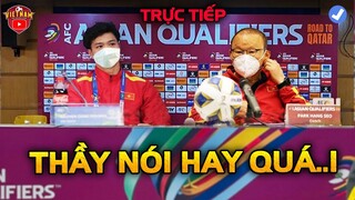 🔴Họp Báo Việt Nam vs Nhật: HLV Park Nói Lời Gan Ruột Khiến Triệu Con Tim Vỡ Òa