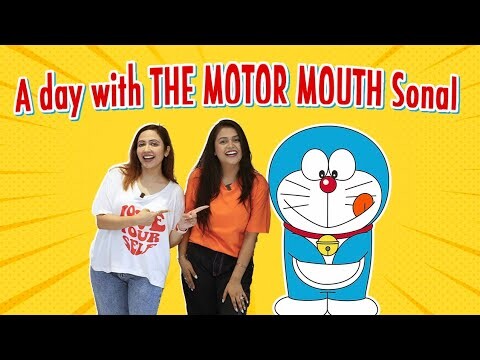 Meet the voice of Doraemon, Chota Bheem SONAL KAUSHAL @The_MotorMouth