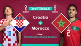 Prediksi susunan Pemain Kroasia vs Maroko - Perebutan Juara ke 3 Final Piala Dunia 2022