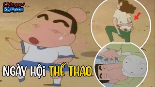 Làm tốt trong ngày hội thao & Thi chạy cùng mẹ & Trận đấu tiếp sức | Shin Cậu Bé Bút Chì