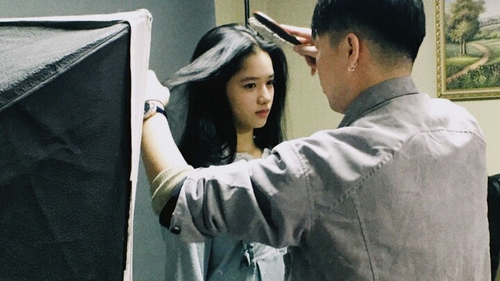 An authentic archaeological princess! She already looked like this back in high school!!