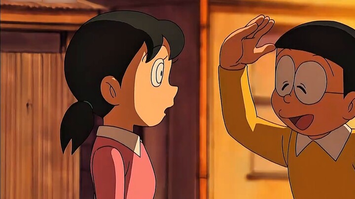 Nobita 45 tahun kemudian dan Nobita sekarang bertukar jiwa