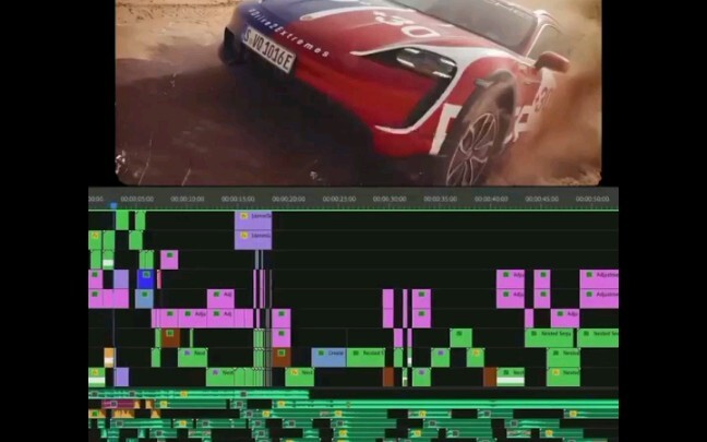 [YouTube Master] يشارك Johnny FPV Editingx الجدول الزمني لتحرير Porsche بعد التحرير