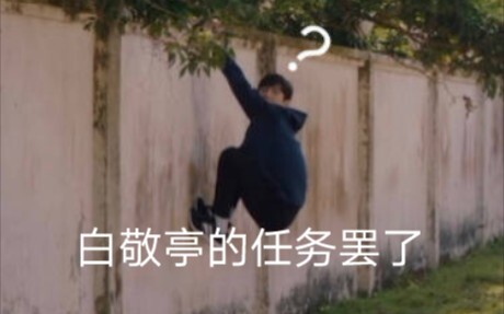 【白敬亭】亭亭的任务罢了