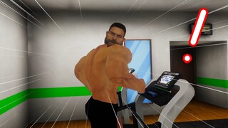 我健个身还能撞到鬼不成？