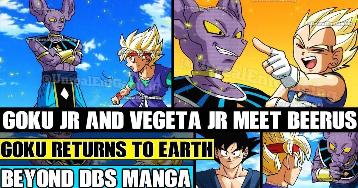 Beyond Dragon Ball Super: Goku Jr And Vegeta Jr Meet Beerus! Post GT Goku  Returns To Earth - Bstation