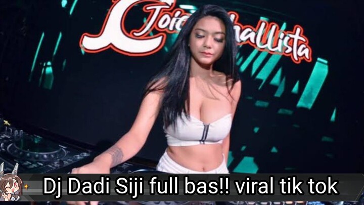 Dj Dadi Siji (Pandong ngaku tekan tuo seng iso misahne nyowo) full bas viral tik tok