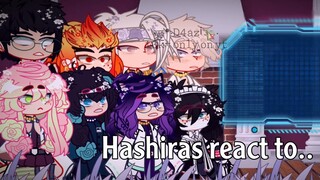 // Hashiras react to..// The story of GIYUU TOMIOKA// KNY // 1/? // Demon slayer // !-desc-¡ //