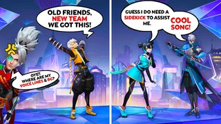 NEW FLIRTY VOICE LINES OF WANWAN MAKES LING ANNOYED | YIN, WANWAN, LING | 515  VOICE LINE | MLBB
