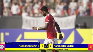 eFootball 2022 - Real Madrid vs Manchester United ● HÌNH ẢNH SIÊU chân thật