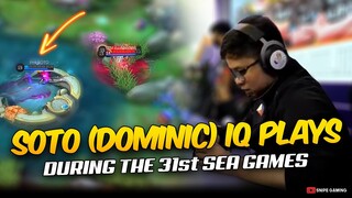 SOTO "DOMINIC" IQ PLAYS DURING THE 31st SEA GAMES 🔥