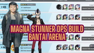 MAGNA STUNNER DPS BUILD BANTAI ARENA 🍀 BLACK CLOVER MOBILE