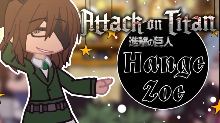 ~anime characters react to eachother(1/6)~Hange Zoe💭/Gacha/